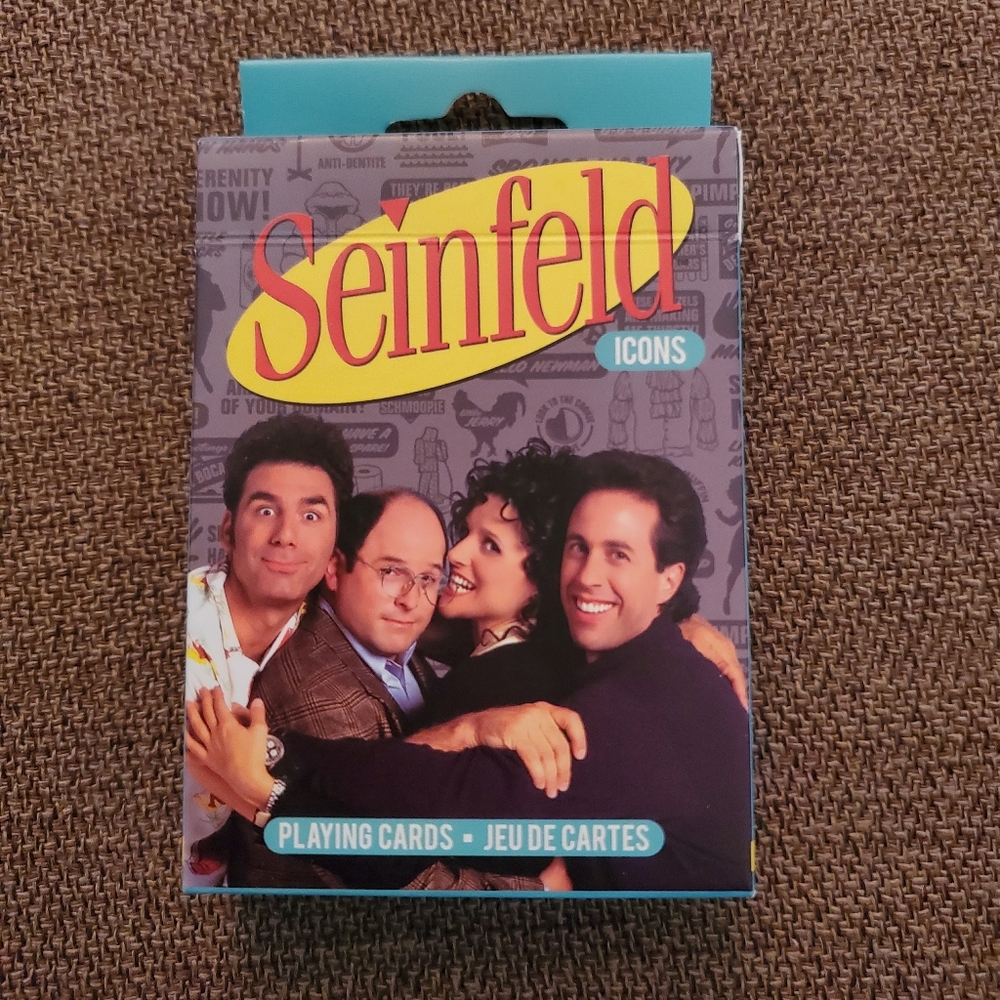 Aquarius Seinfield Playing Cards- NIB
